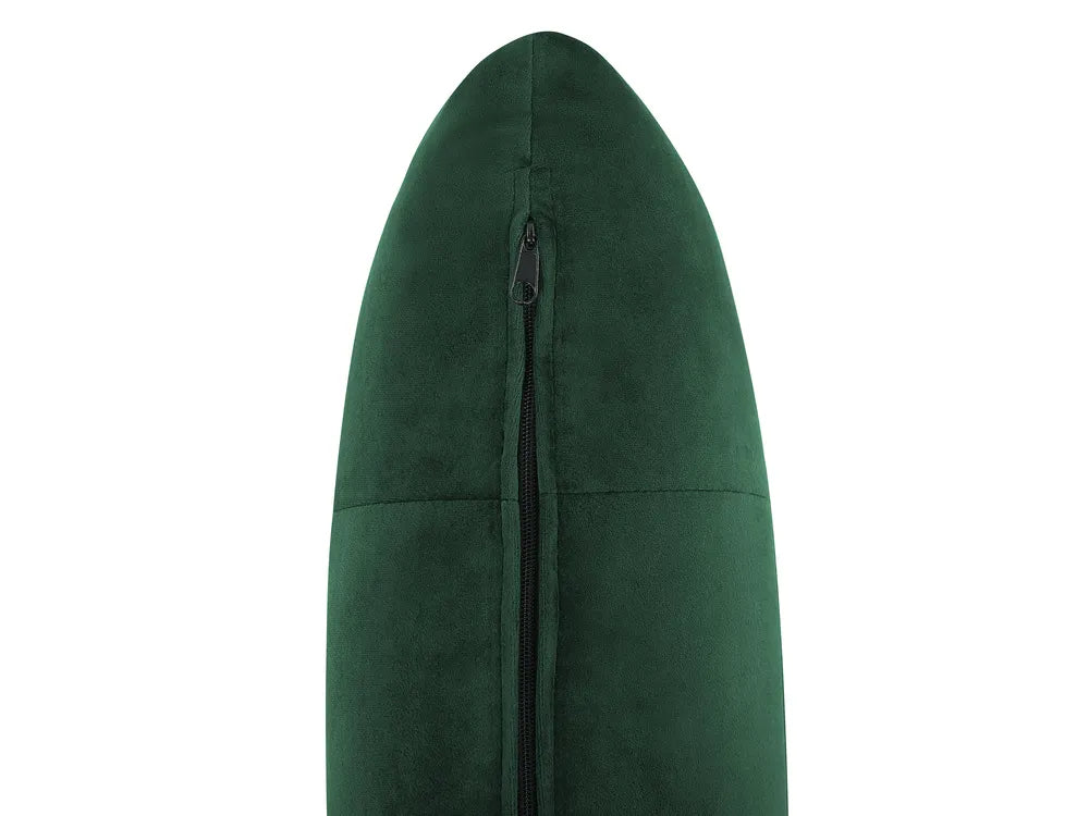 Chaise Longue Velvet Emerald Green with Built-In Bluetooth Speaker Seren