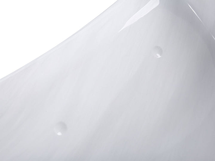 Square Hot Tub with LED White  Arcelia