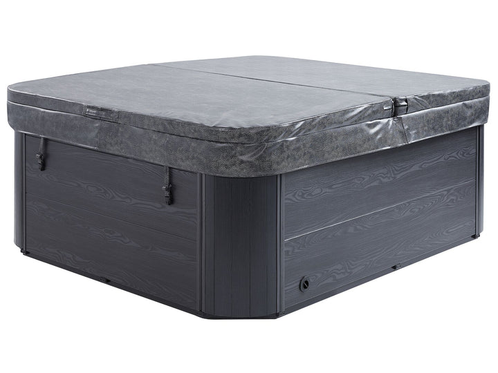 Square Hot Tub with LED White  Arcelia