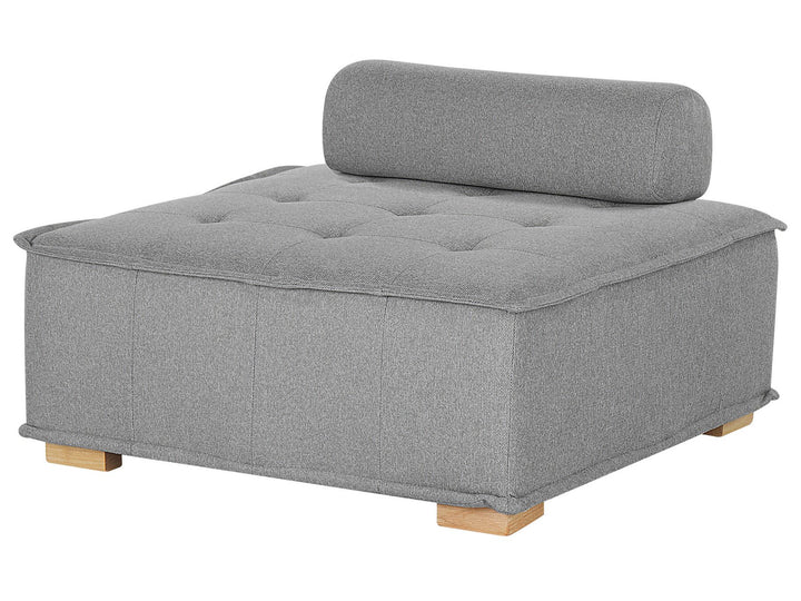 4 Seater Modular Fabric Corner Sofa Grey Tibro