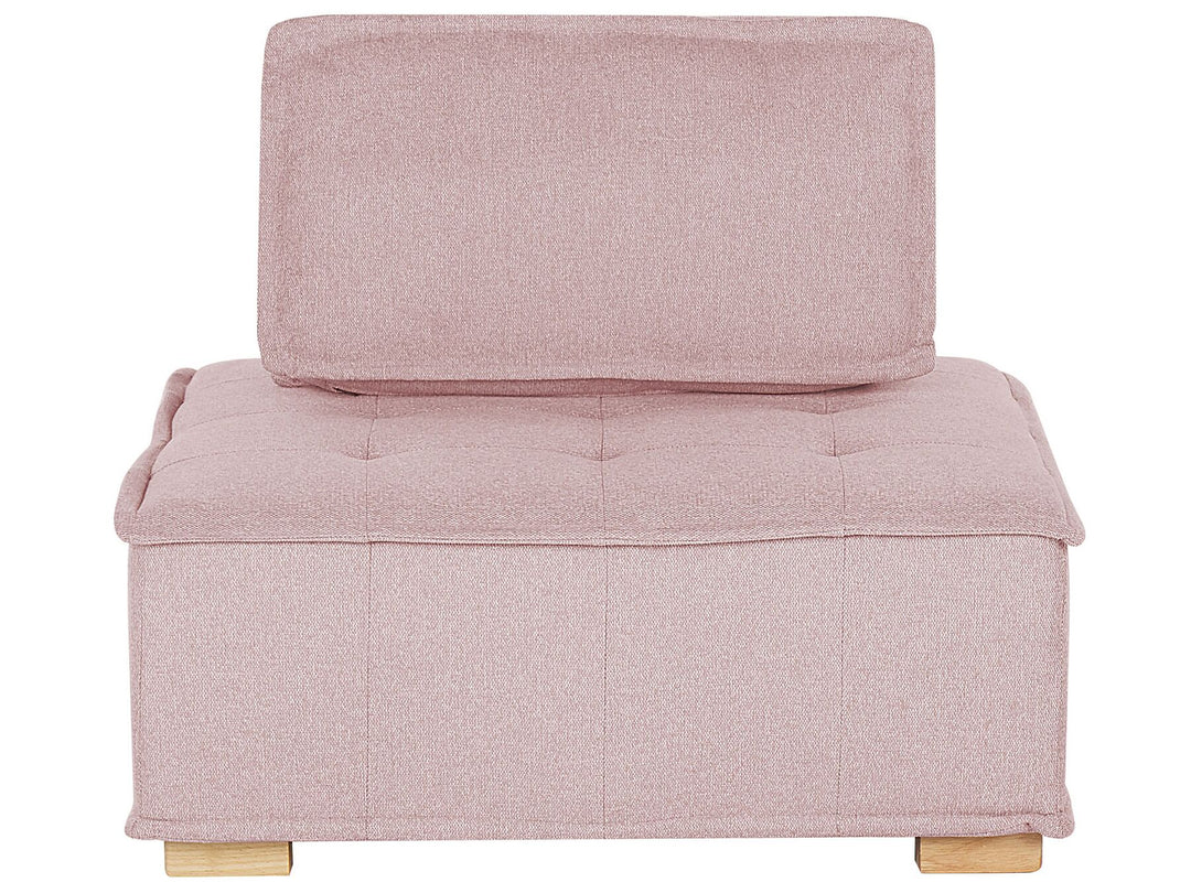 Tibro Corner Sofa Pink Fabric