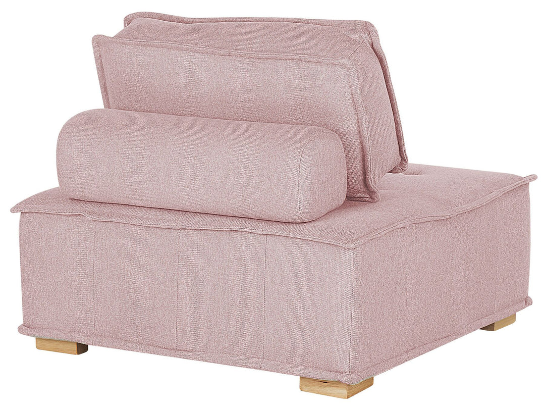 Tibro Corner Sofa Pink Fabric