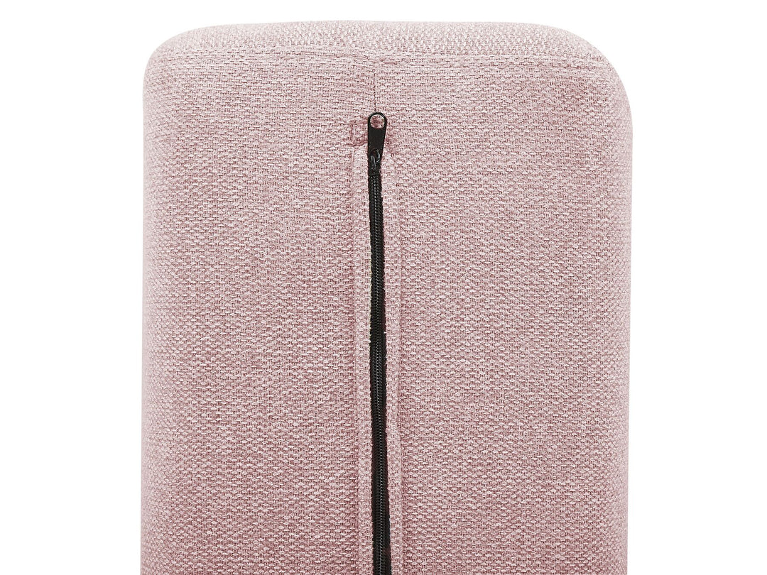 Tibro Corner Sofa Pink Fabric