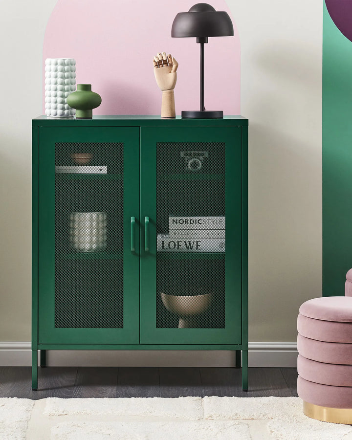 Cabinet Metal Green Justine