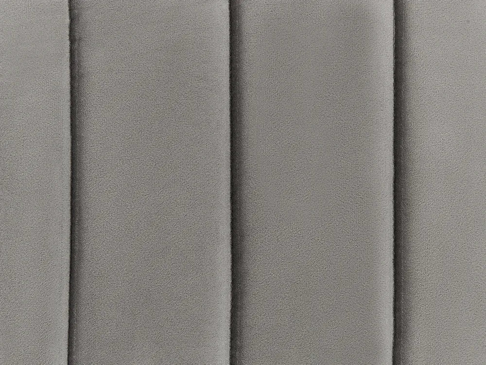 Ottoman Bed Velvet 140 x 200 cm (EU Double) Grey Kitty