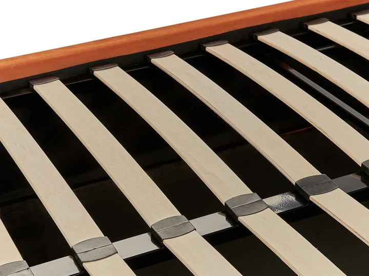 Ottoman Bed Velvet 160 x 200 cm (EU King Size) Orange Kitty