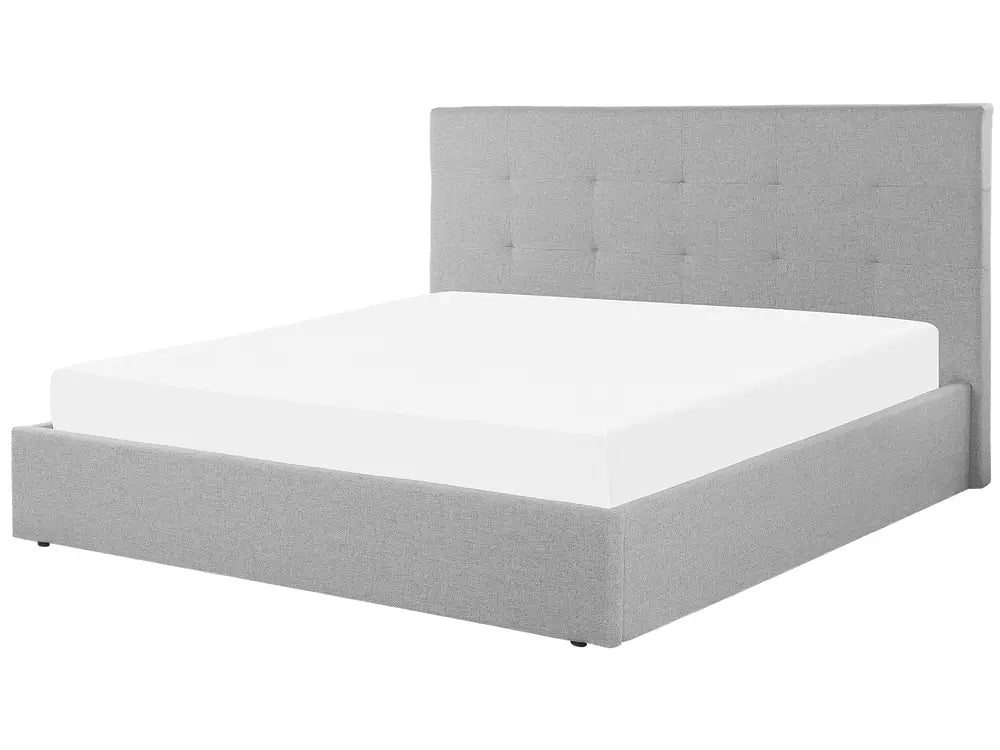 Ottoman Bed Fabric 180 x 200 cm (EU Super King) Grey Myrtle