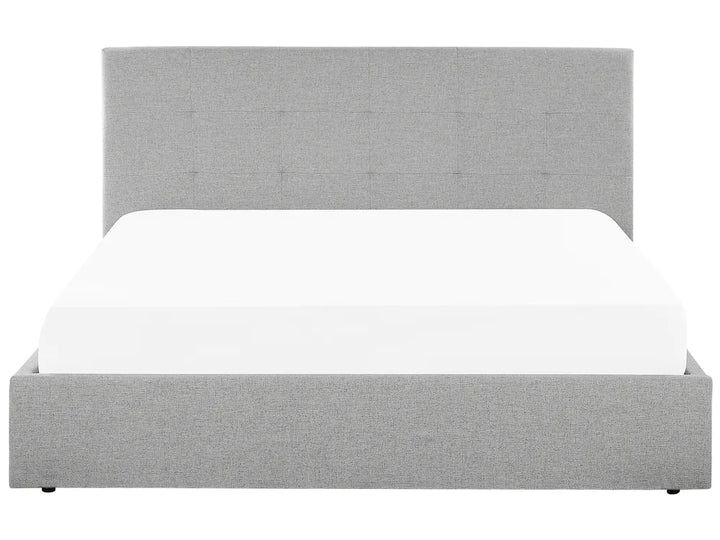 Ottoman Bed Fabric 140 x 200 cm (EU Double) Light Grey Rykana