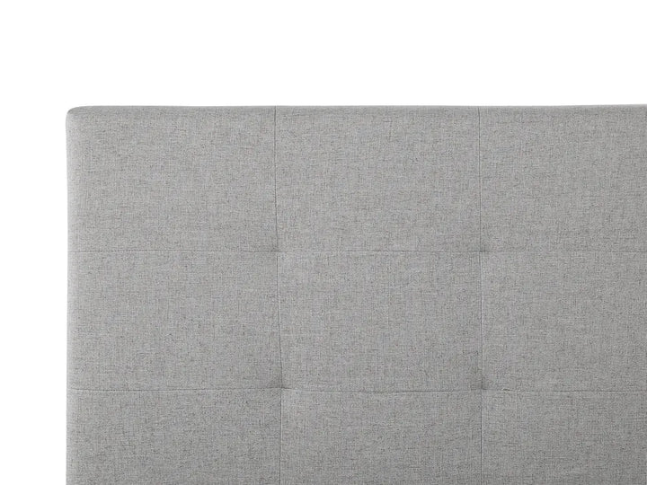 Ottoman Bed Fabric 140 x 200 cm (EU Double) Light Grey Rykana