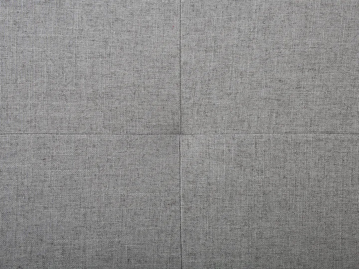 Ottoman Bed Fabric 140 x 200 cm (EU Double) Light Grey Rykana