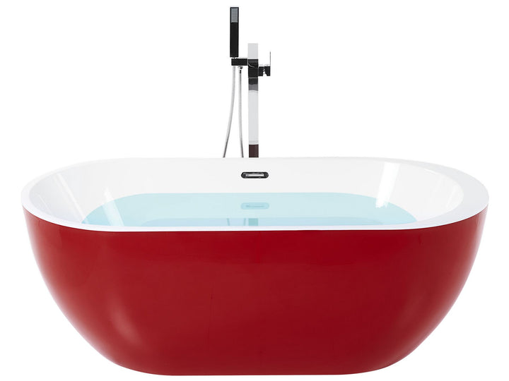 Freestanding Bath 1500 x 750 mm Black Nevis