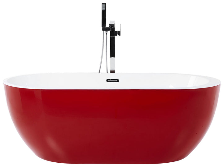 Freestanding Bath 1500 x 750 mm Black Nevis