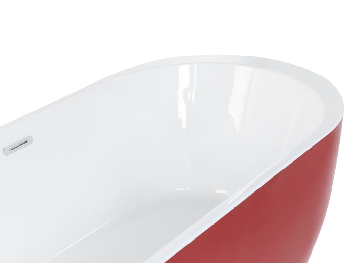 Freestanding Bath 1600 x 750 mm Red Nevis