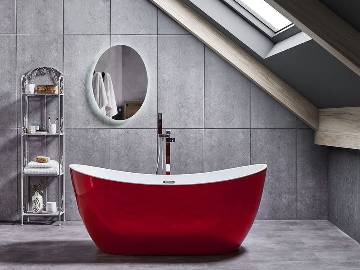 Freestanding Bath 1500 x 750 mm  Red Antigua