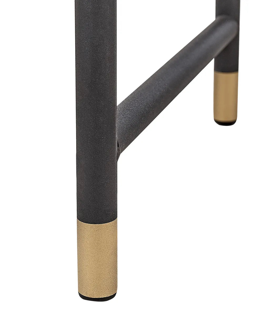 Console Table White Stylish Slatted Sliding Doors Xovira