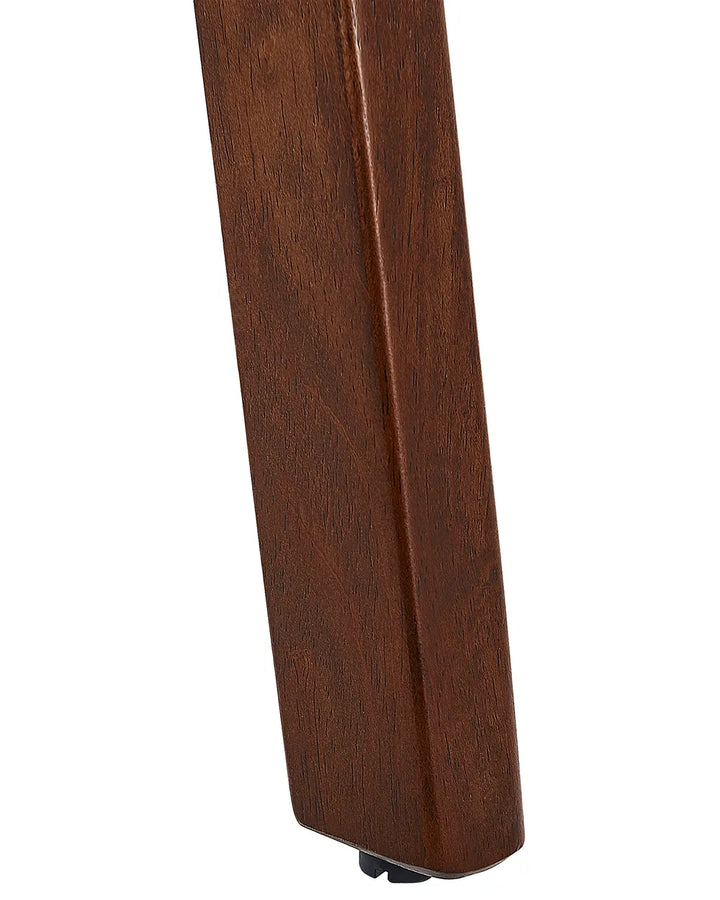 Set of 2 Dining Chairs Wood Light Grey Bill
