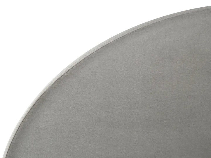Ottoman Bed Velvet 180 x 200 cm (EU Super King) Light Grey Strandy