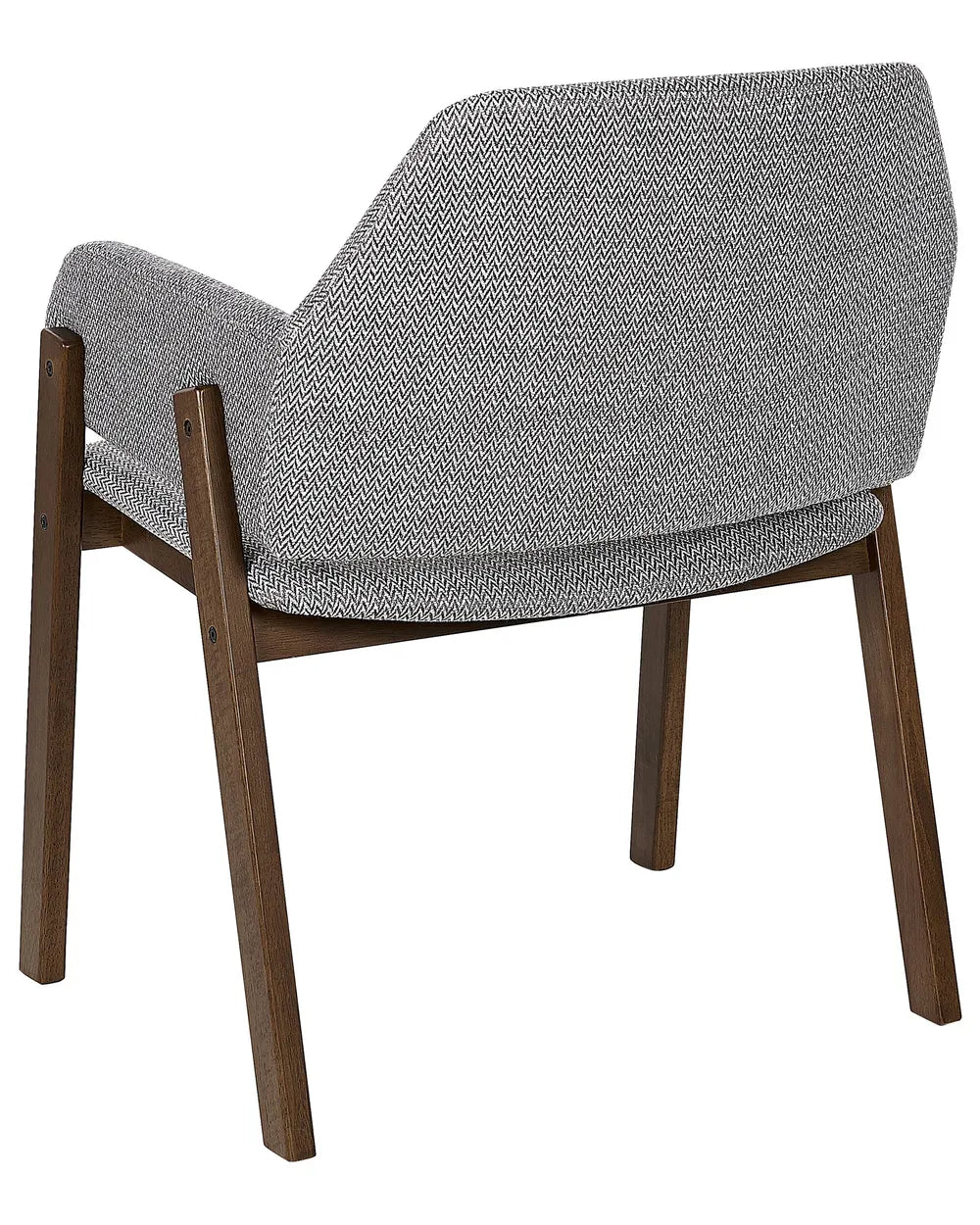 Set of 2 Dining Chairs Fabric Grey Missy
