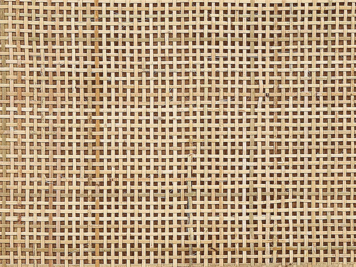 6 Drawer Chest Rattan Light Brown Robust Frame Zaffra