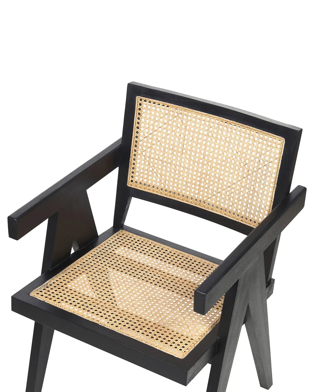 Dining Chair Mahogany Black Charlie