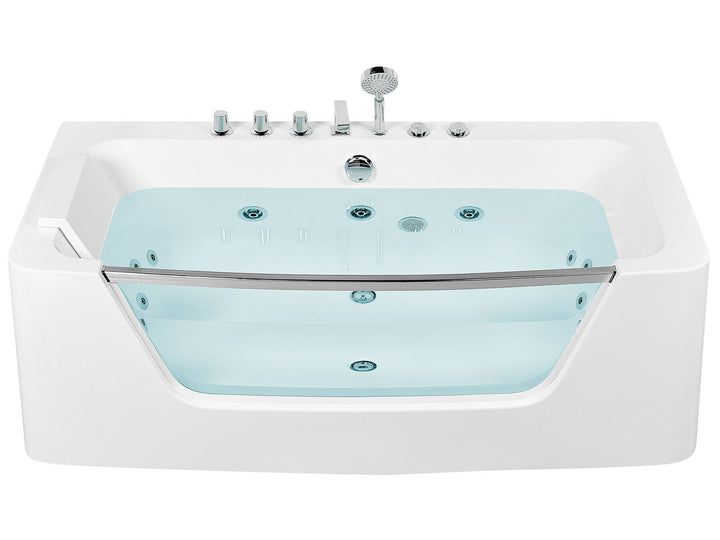 Whirlpool Bath 1700 x 850 mm White Barranca