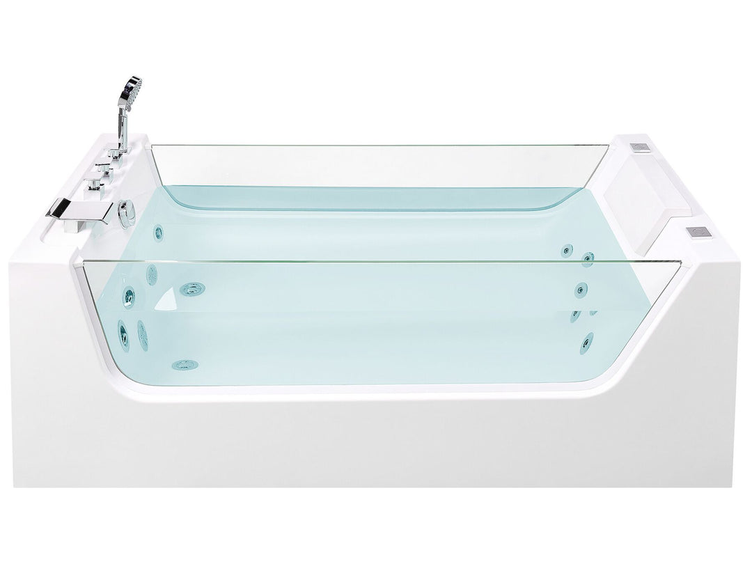 Freestanding Whirlpool Bath 1700 x 800 mm White Oyon