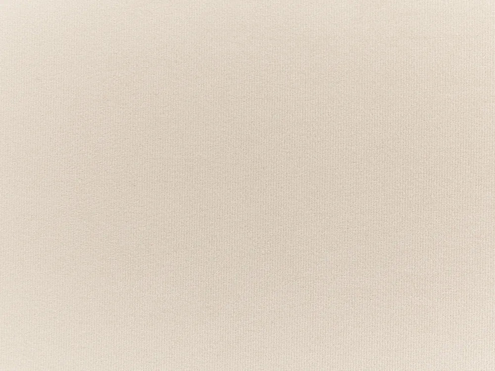 Ottoman Bed Velvet 140 x 200 cm (EU Double) Light Beige Carol