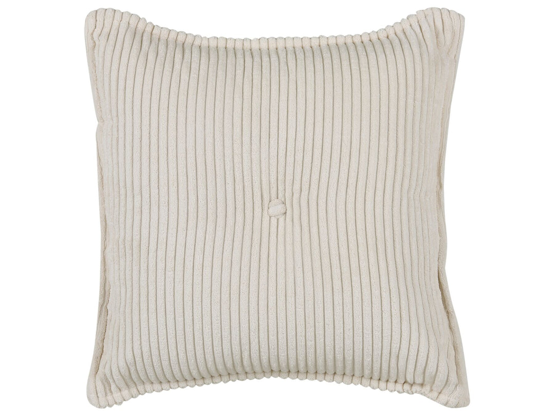 Dolva Left Hand Jumbo Cord Corner Sofa Off-White