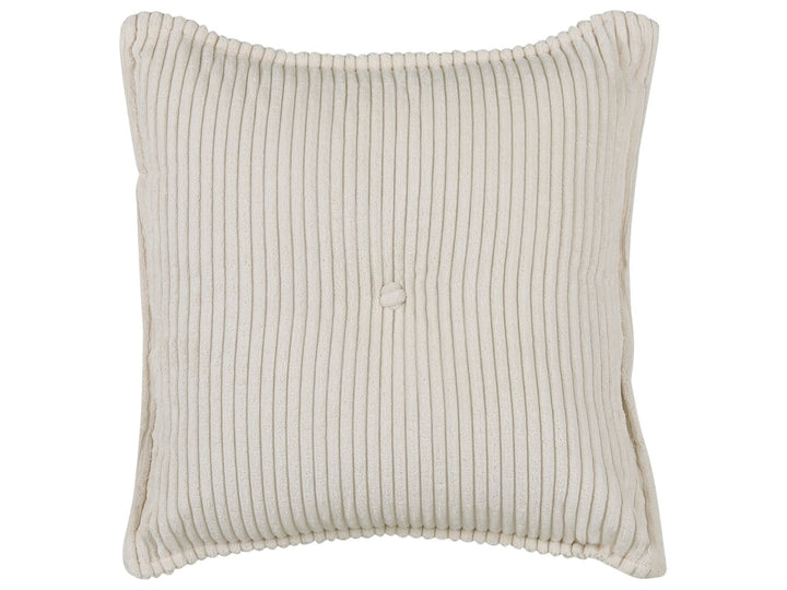 Dolva Left Hand Jumbo Cord Corner Sofa Off-White