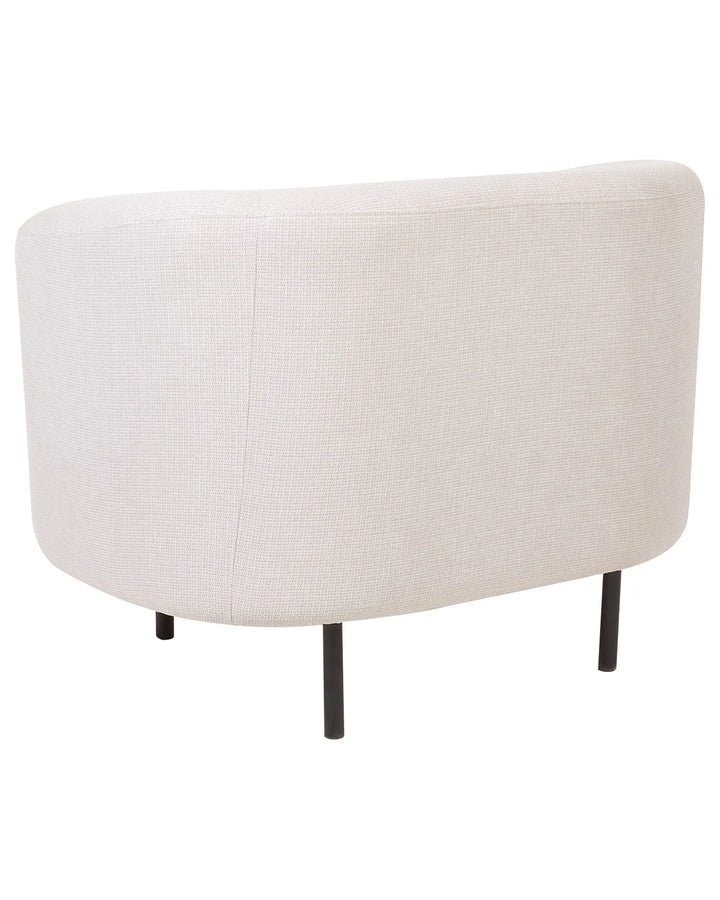 Armchair Fabric Light Beige Fairwinds