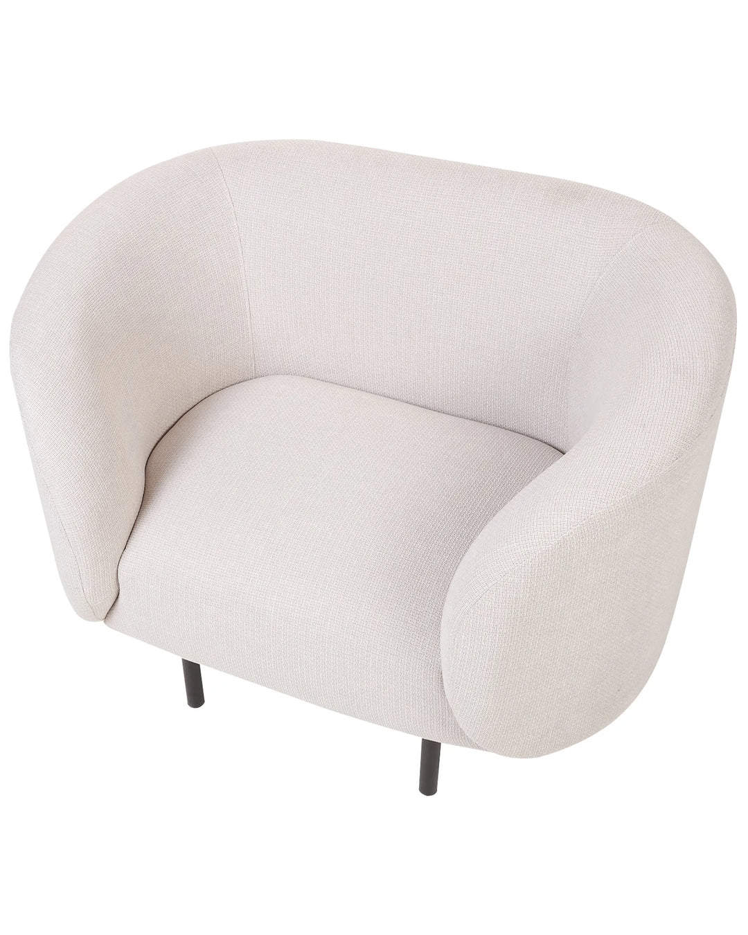 Armchair Fabric Light Beige Fairwinds