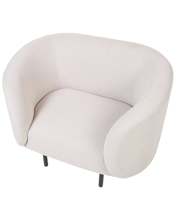 Armchair Fabric Light Beige Fairwinds