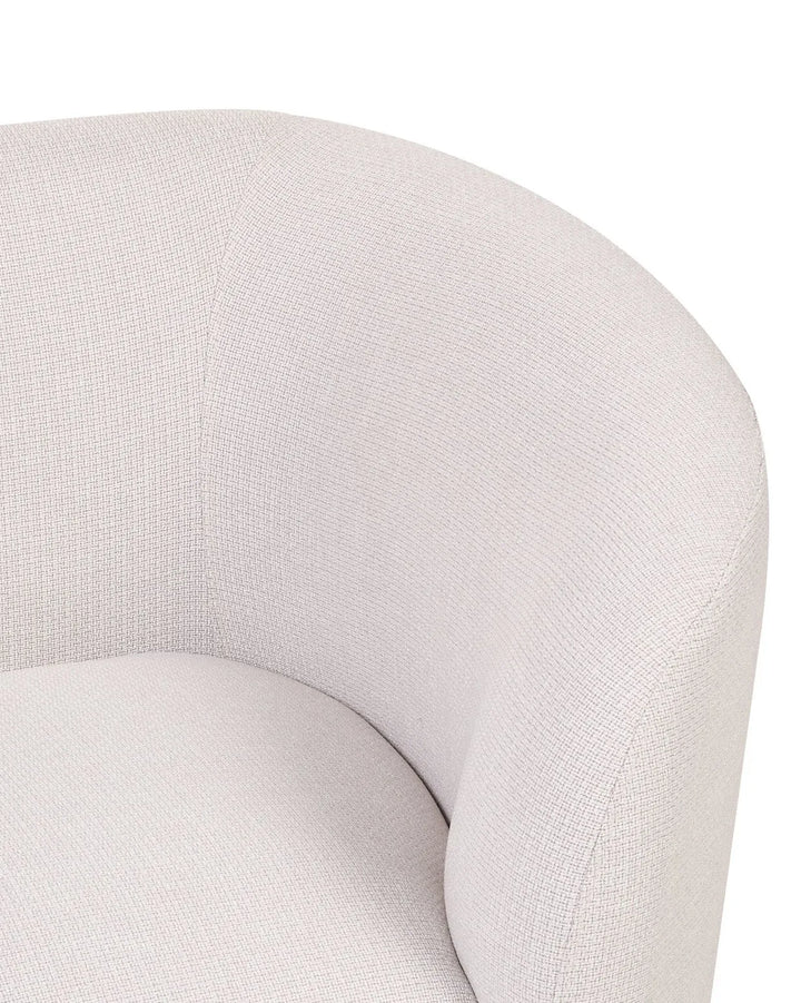 Armchair Fabric Light Beige Fairwinds