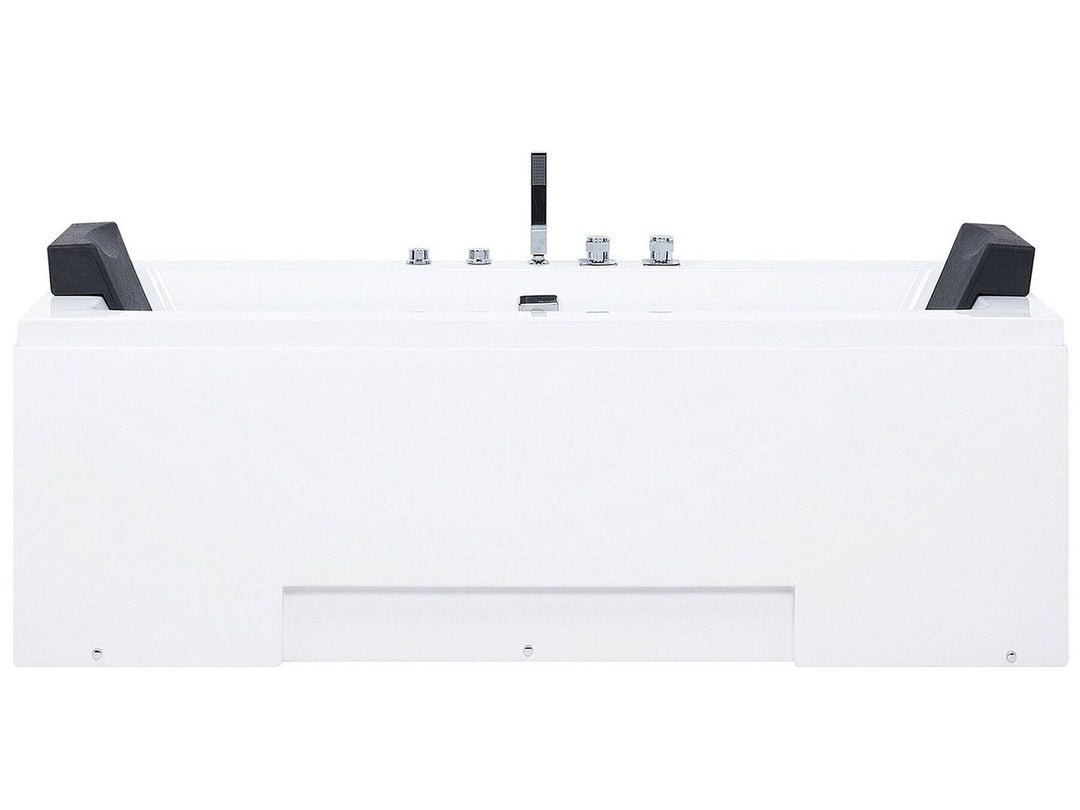 Whirlpool Bath with LED 1700 x 750 mm White Galley