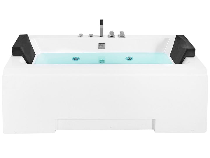 Whirlpool Bath with LED 1700 x 750 mm White Galley