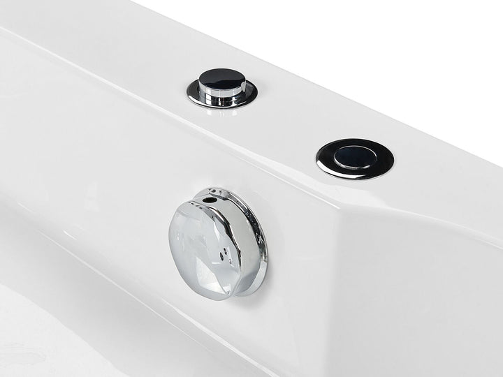 Whirlpool Corner Bath 1500 x 1500 mm White Cantalla