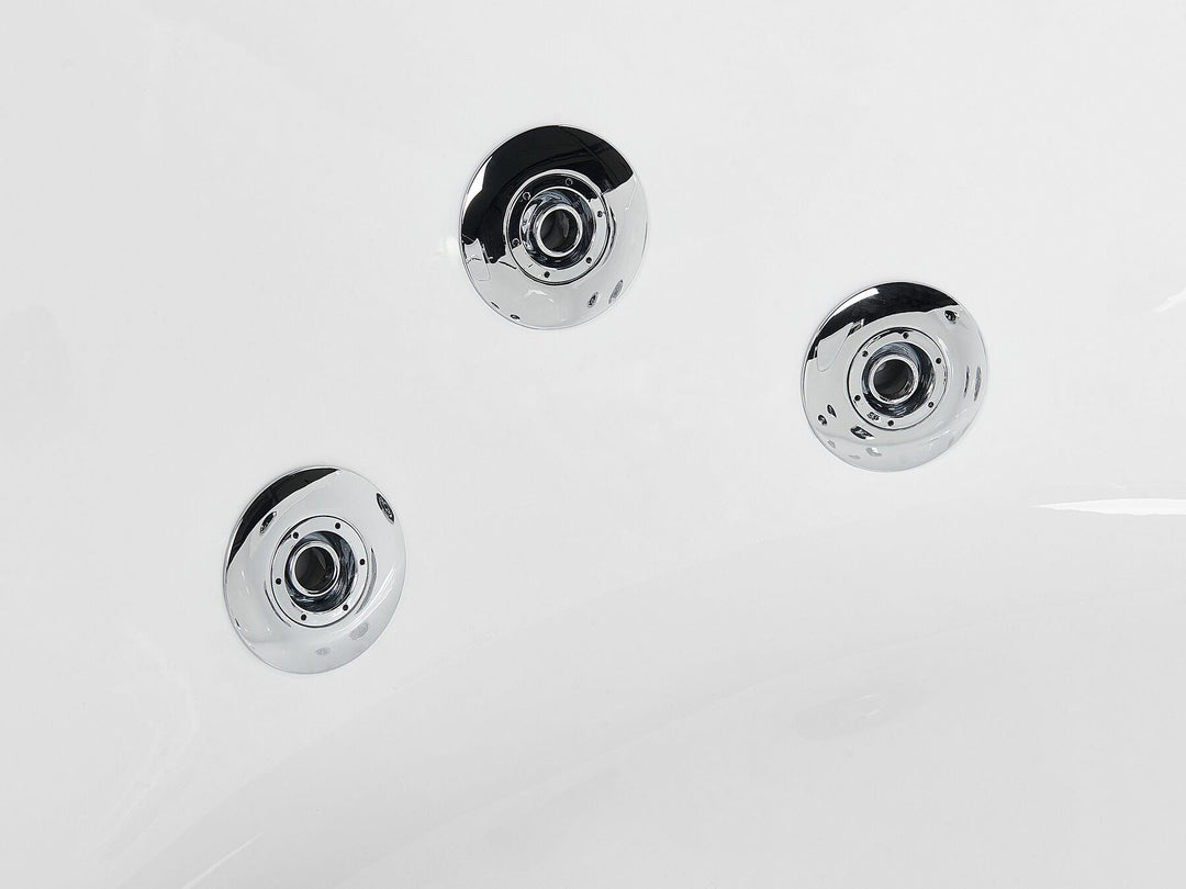 Whirlpool Corner Bath 1500 x 1500 mm White Cantalla