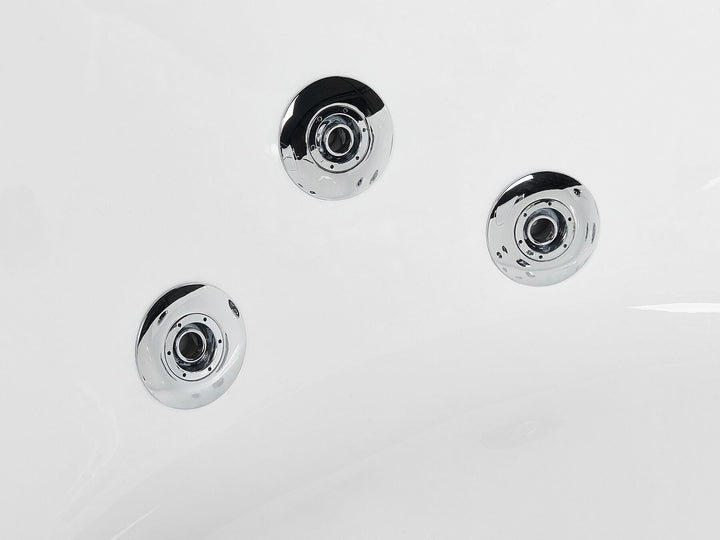 Whirlpool Corner Bath 1500 x 1500 mm White Cantalla