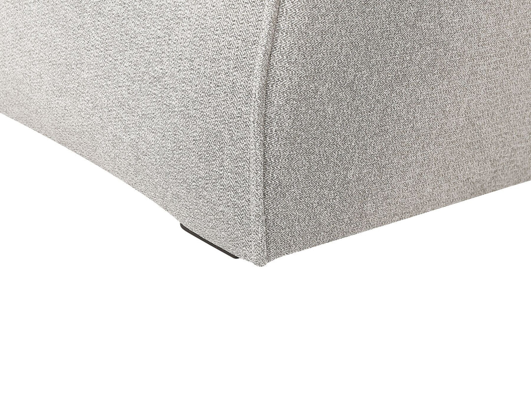 Dolva Left Hand Fabric Corner Sofa Light Beige