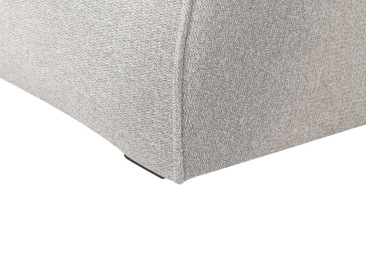 Dolva Left Hand Fabric Corner Sofa Light Beige