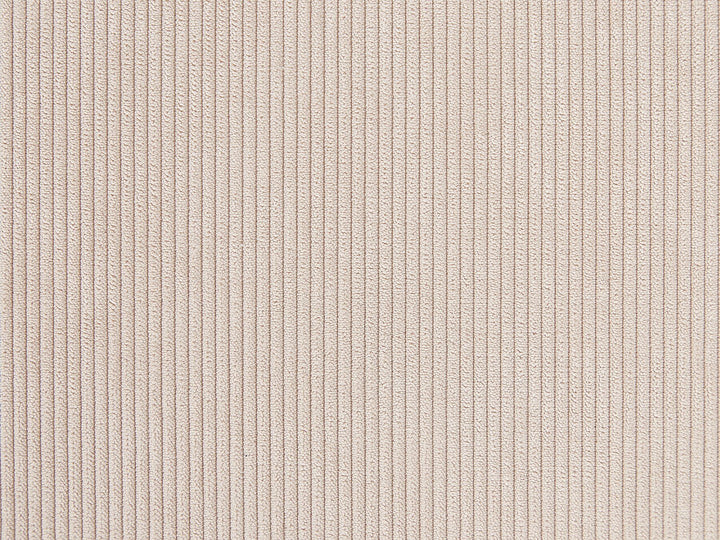 Dolva Left Hand Jumbo Cord Corner Sofa Beige