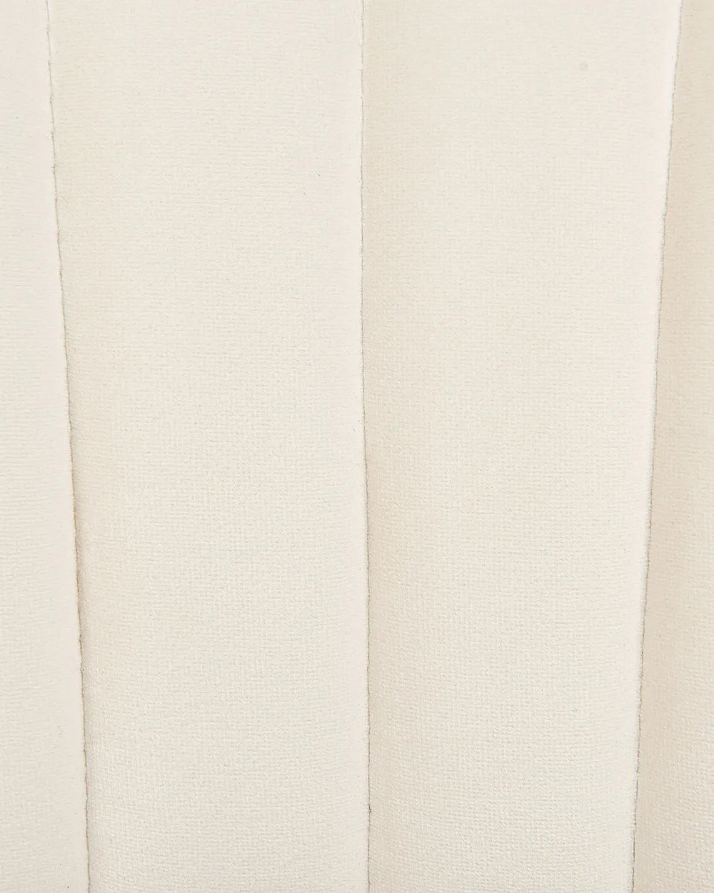 Set of 2 Dining Chairs Velvet Off-White Avy