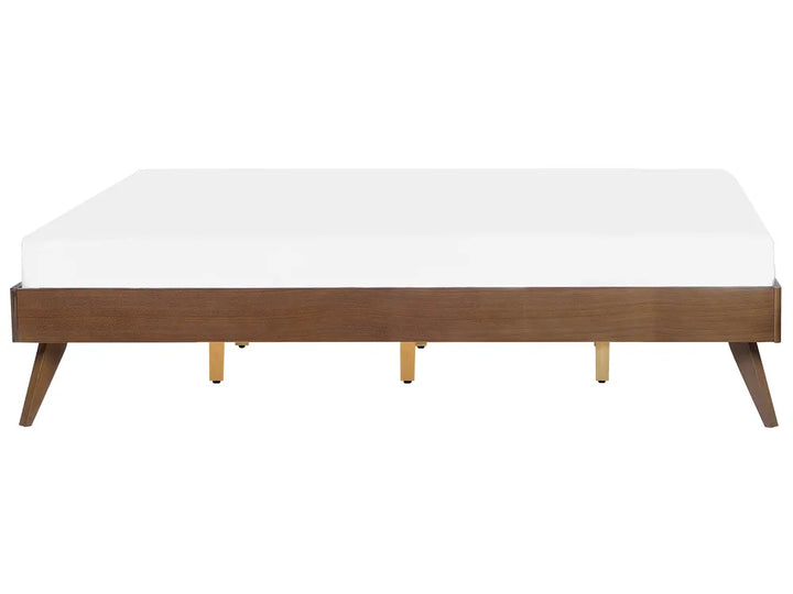 Bed without Headboard 180 x 200 cm (EU Super King) Dark Ash Wood Dove