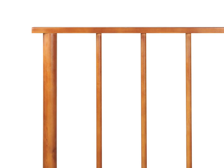 Bed Pine Wood 160 x 200 cm (EU King Size) Brown Coy