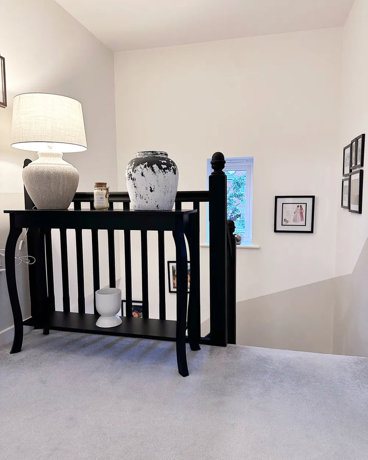 Console Table Black Decorative Yet Functional Tivran