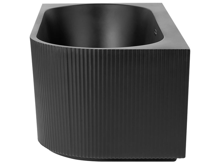 Right Hand Corner Bath 1700 mm x 800 mm Black Gocta