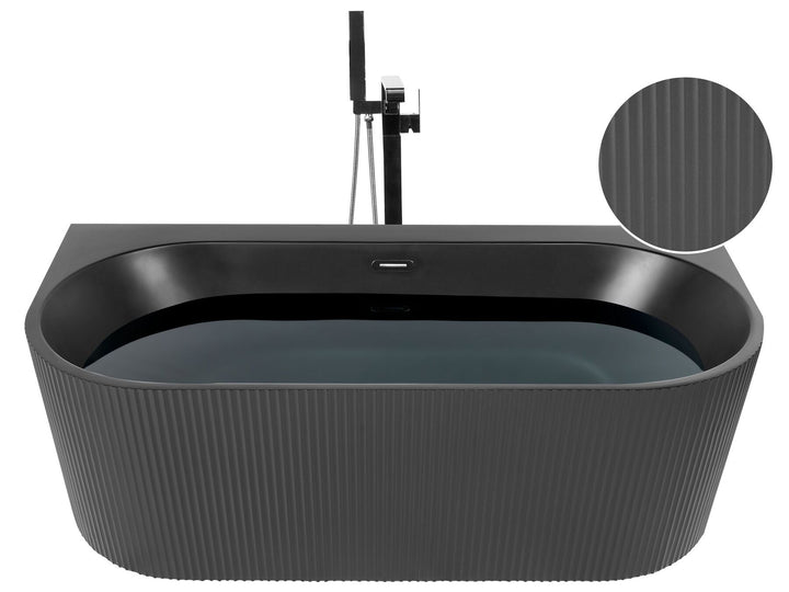 Bath 1700 mm x 800 mm Black Gocta