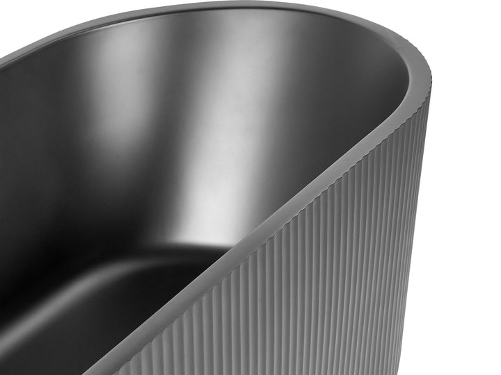 Freestanding Bath 1690 mm x 800 mm Black Gocta