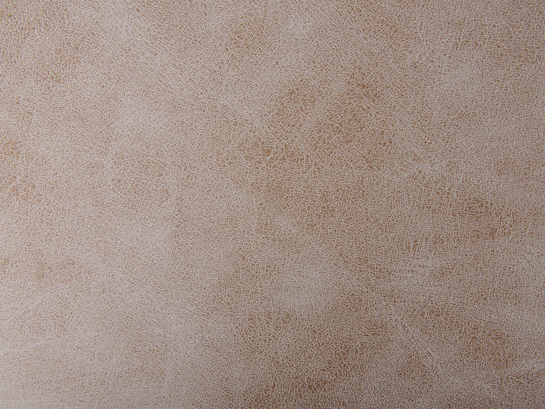 Gallo Left Hand Faux Suede Corner Sofa Light Brown