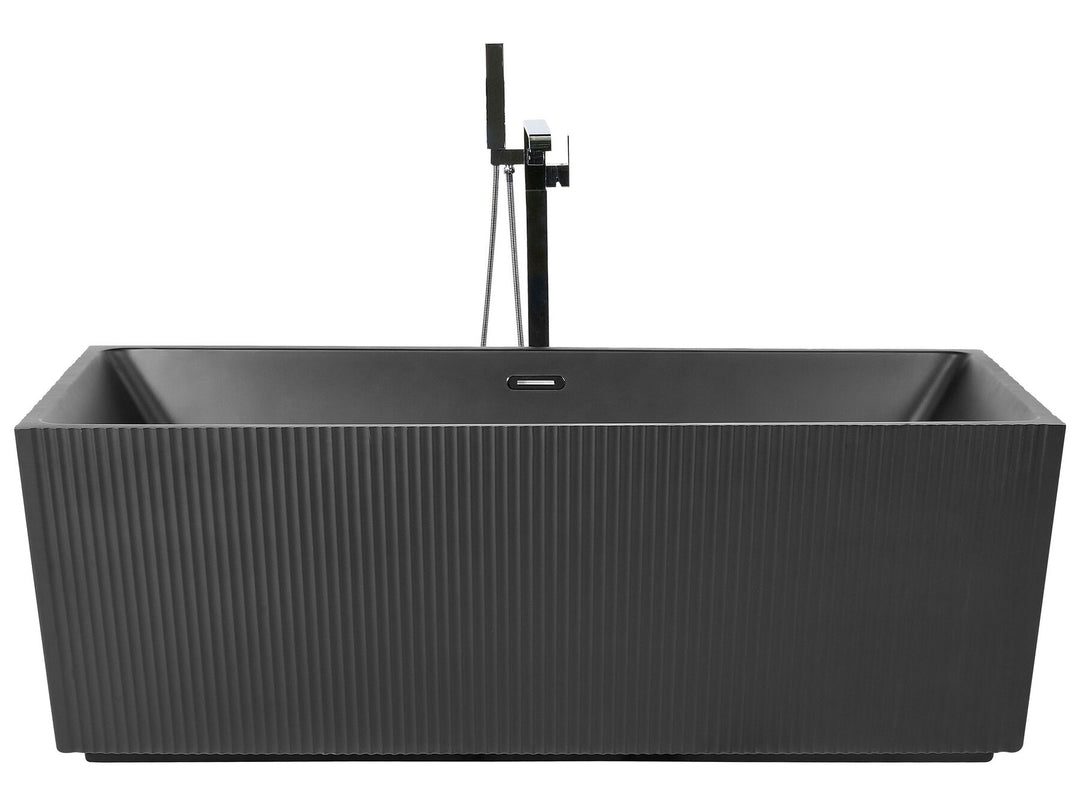 Freestanding Bath 1700 mm x 800 mm Black Gocta